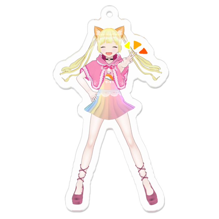 アクリルキーホルダー - 70 x 70 (mm)