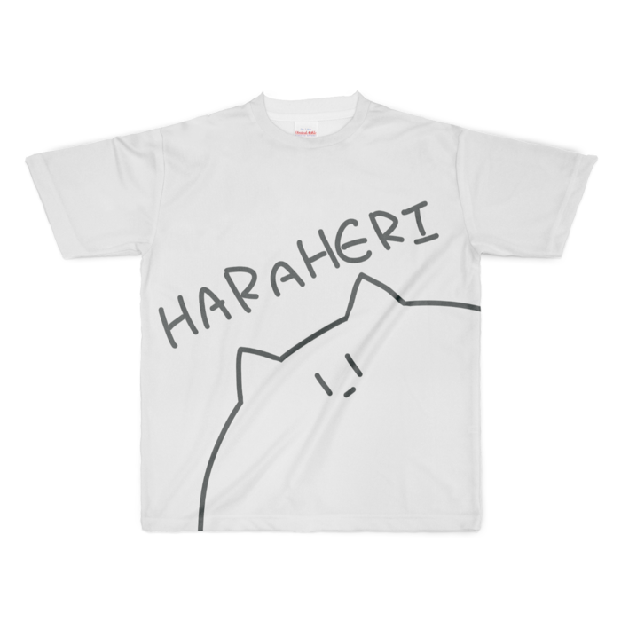 フルグラフィックTシャツ - XL - 両面印刷