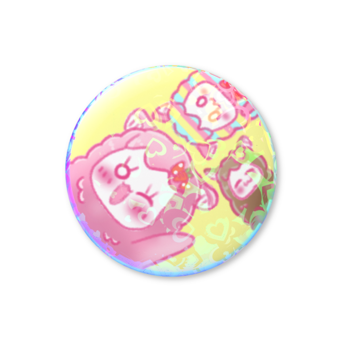 ホログラム缶バッジ - 32mm