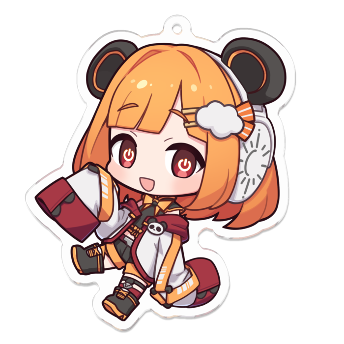 アクリルキーホルダー - 70 x 70 (mm)