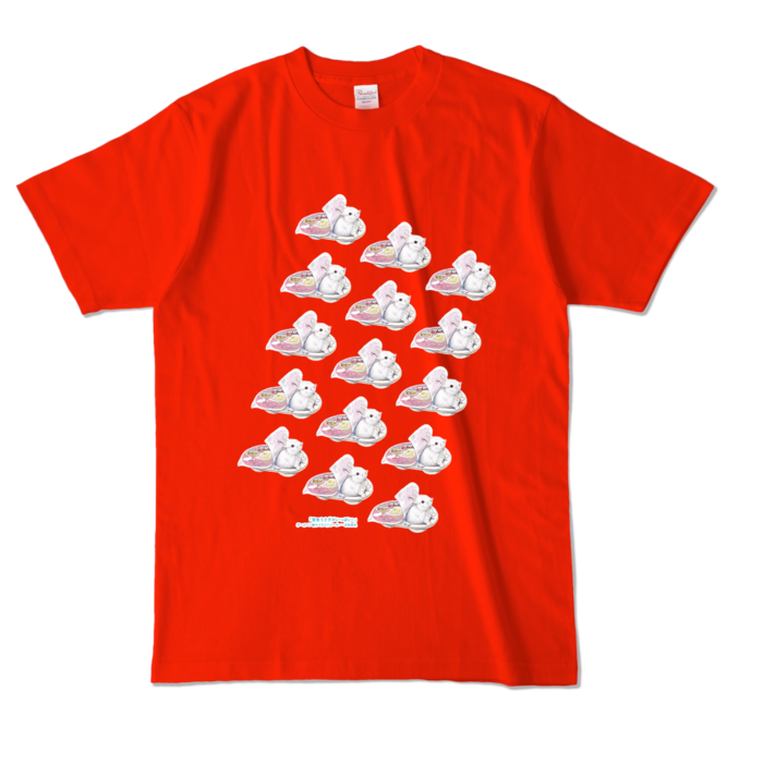 カラーTシャツ - L - レッド (濃色)
