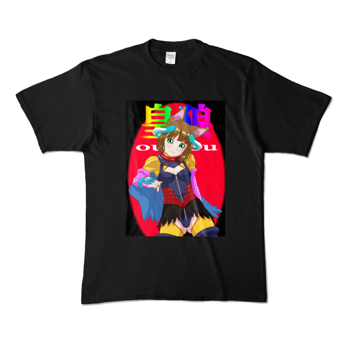 カラーTシャツ - XL - ブラック (濃色)