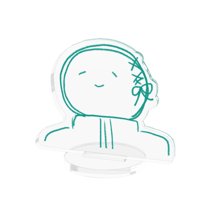 アクリルフィギュア - 50x50mm