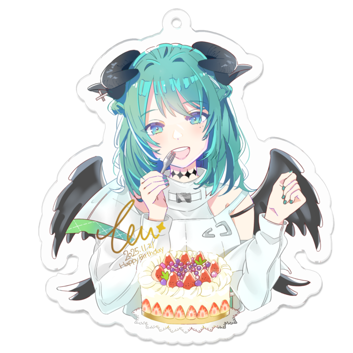 アクリルキーホルダー - 70 x 70 (mm)