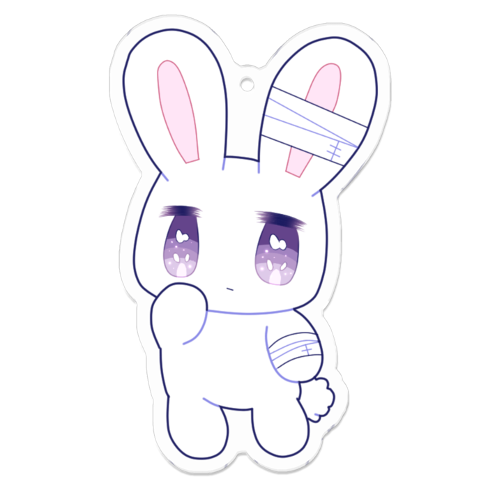 アクリルキーホルダー - 70 x 70 (mm)