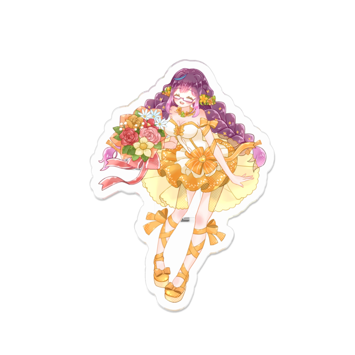 アクリルバッジ - 70 x 70 (mm)