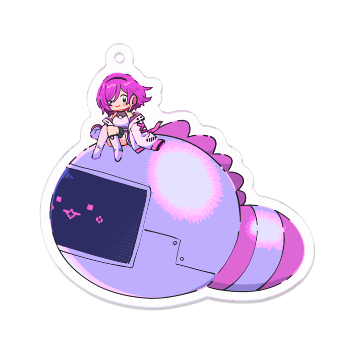 アクリルキーホルダー - 70 x 70 (mm)