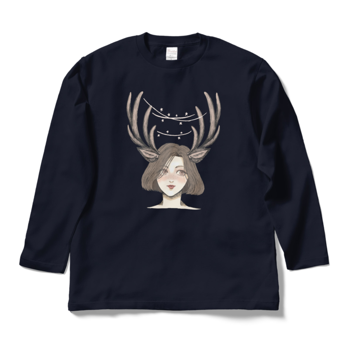 ロングスリーブTシャツ - L - ネイビー