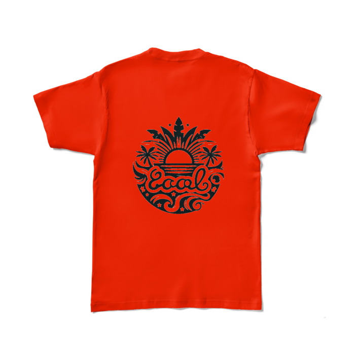 カラーTシャツ - L - レッド (濃色)