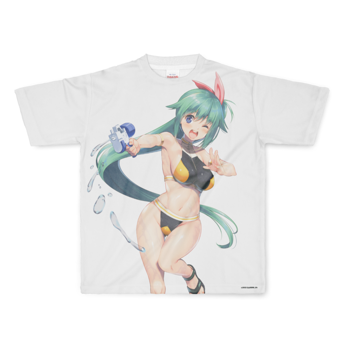 フルグラフィックTシャツ - L - 正面印刷のみ