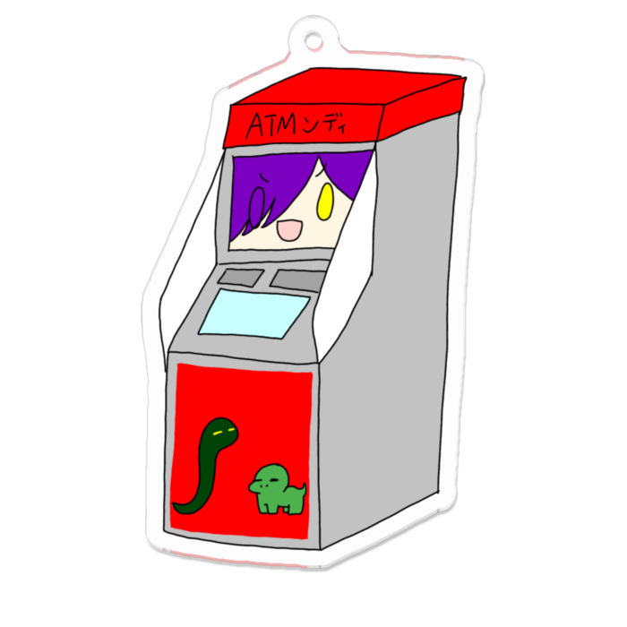 アクリルキーホルダー - 70 x 70 (mm)