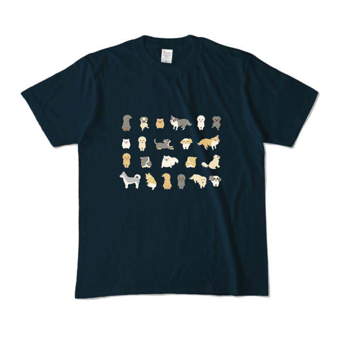 カラーTシャツ　紺　M