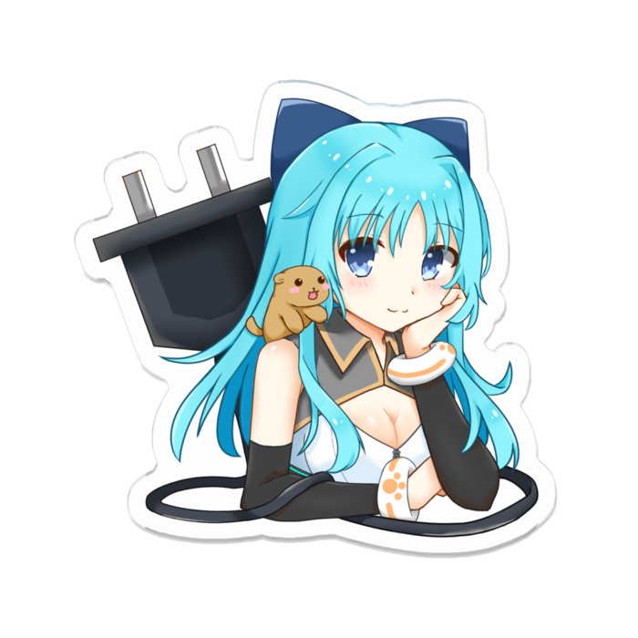 アクリルバッジ - 70 x 70 (mm)