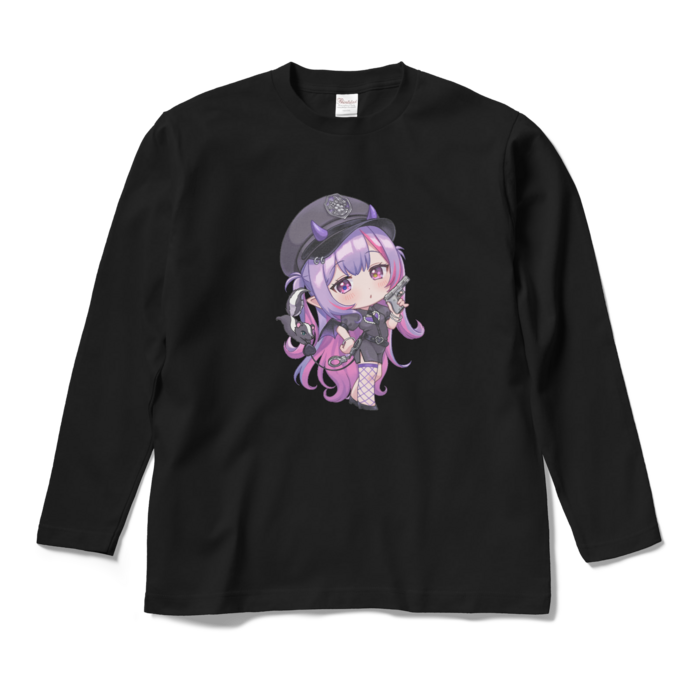 ロングスリーブTシャツ - M - ブラック