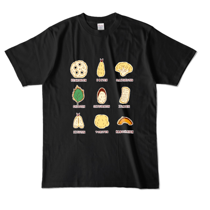 カラーTシャツ - L - ブラック (濃色)