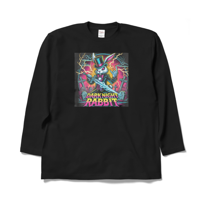 ロングスリーブTシャツ - XL - ブラック
