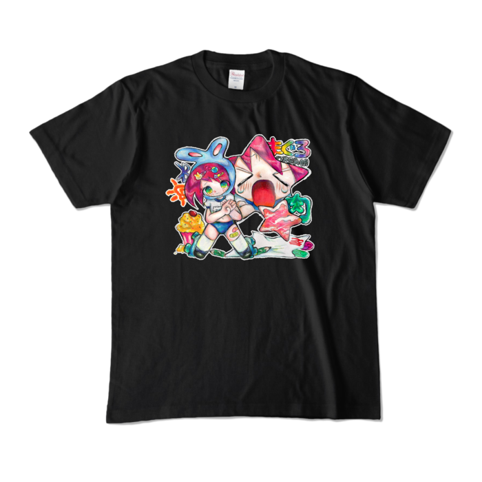 カラーTシャツ - M - ブラック (濃色)