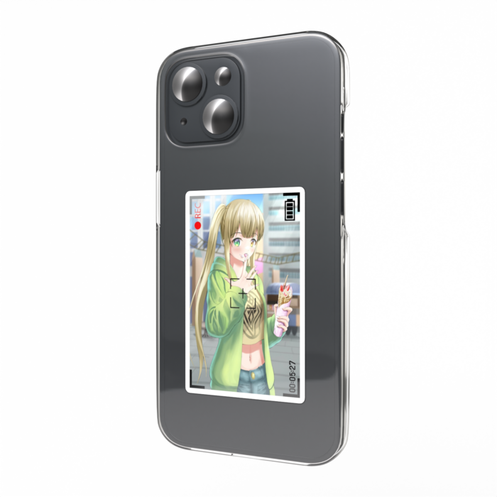 REC風スマホステッカー
