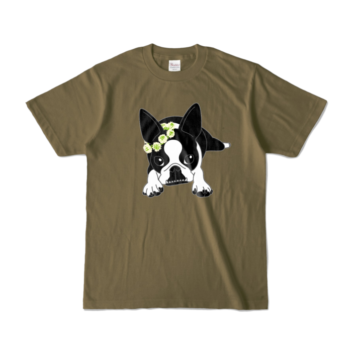 カラーTシャツ - S - オリーブ (濃色)