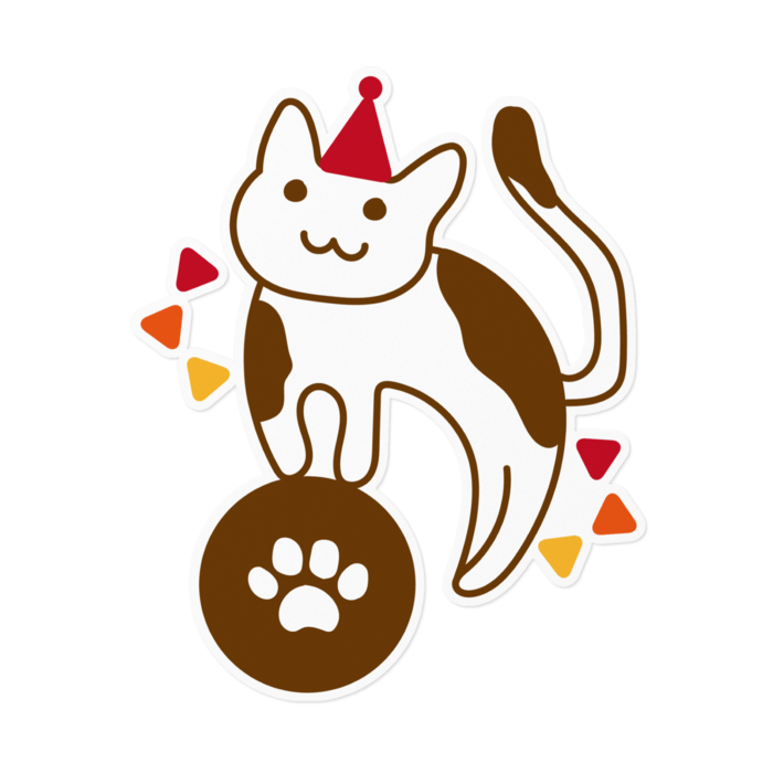 ステッカー - 160 x 160 (mm)