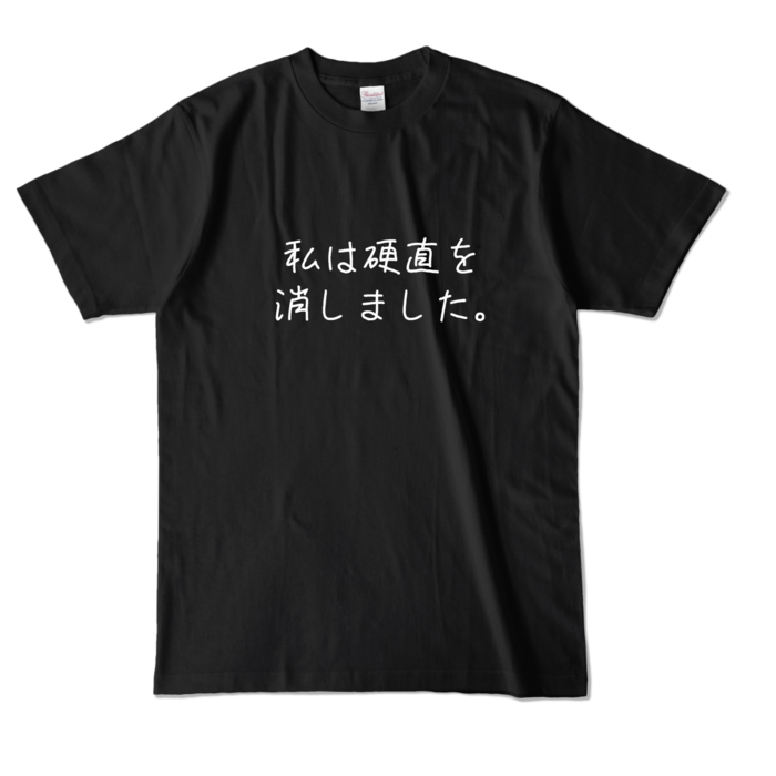 カラーTシャツ - L - ブラック (濃色)