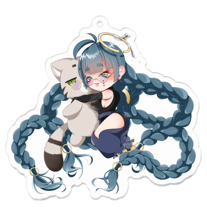 アクリルキーホルダー - 70 x 70 (mm)