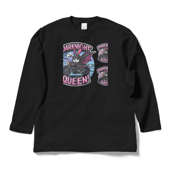 ロングスリーブTシャツ - L - ブラック