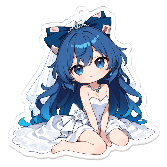 アクリルキーホルダー - 70 x 70 (mm)(キャラのみ)