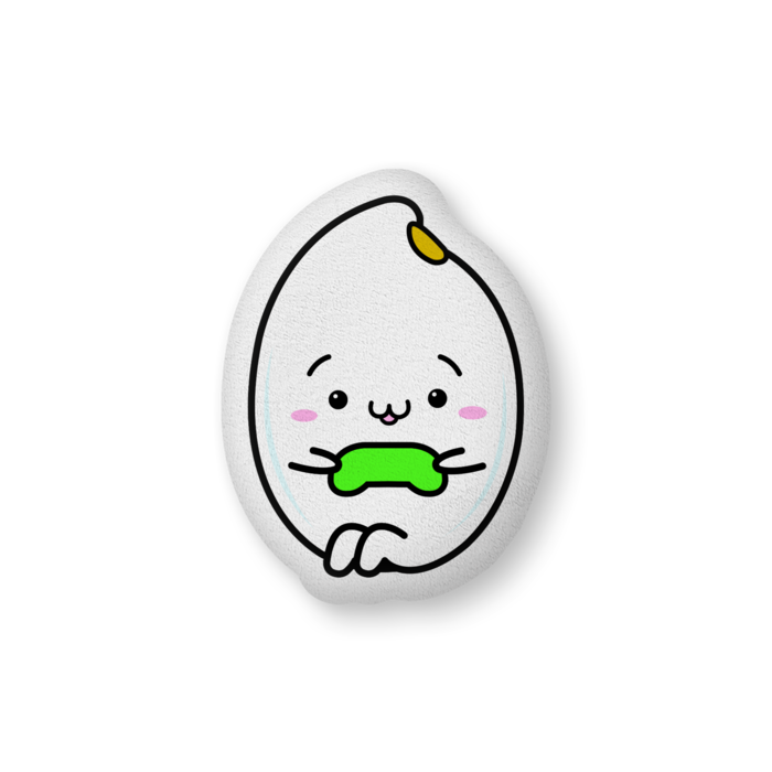 ふかふかクッション - 中(H56×W36cm) - 両面