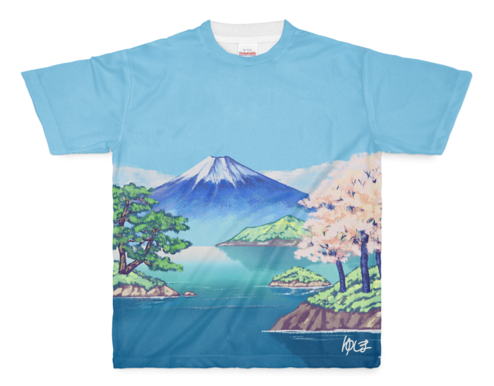 フルグラフィックTシャツ - M - 両面印刷