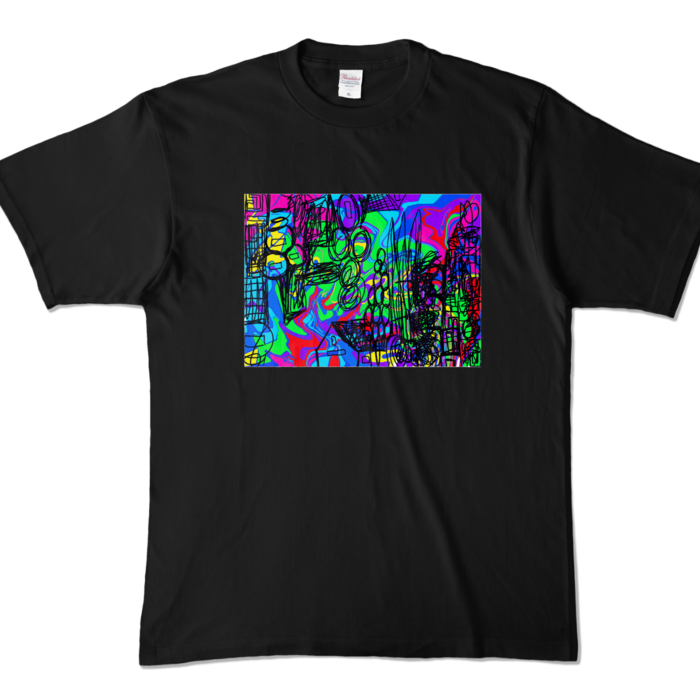 カラーTシャツ - XL - ブラック (濃色)