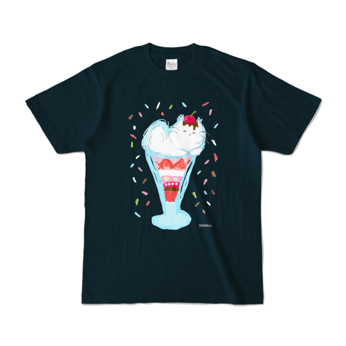 カラーTシャツ - S - ネイビー (濃色)