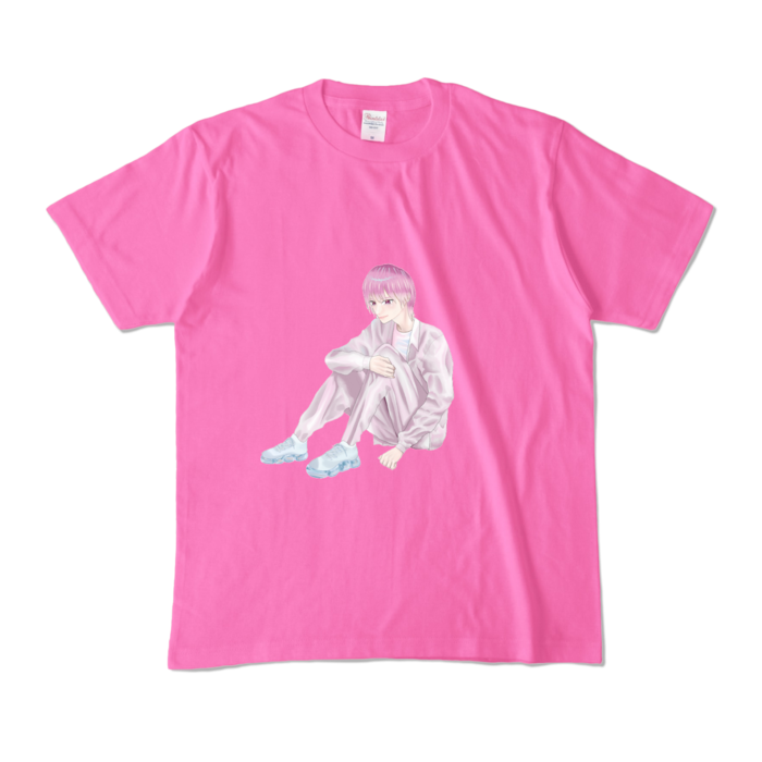 カラーTシャツ - M - ピンク (濃色)