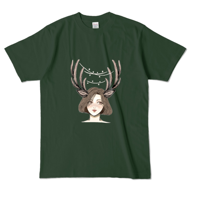 カラーTシャツ - L - フォレスト (濃色)