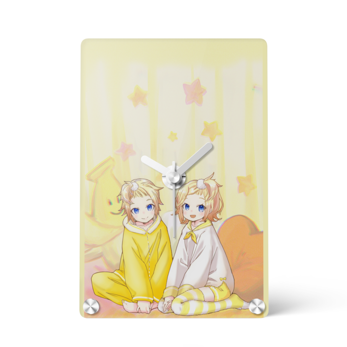 アクリル時計 - 100x148mm