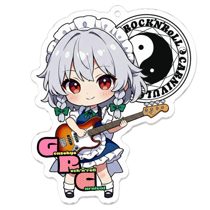 アクリルキーホルダー - 70 x 70 (mm)