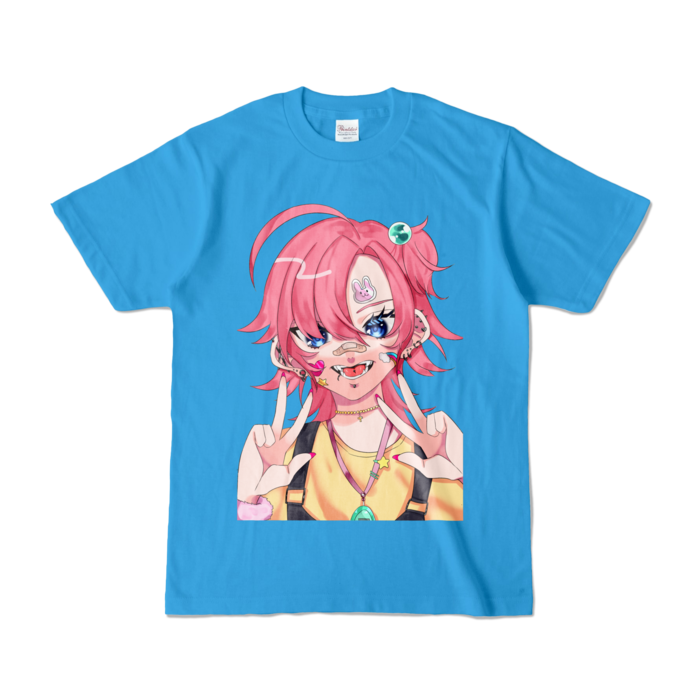 カラーTシャツ - S - ターコイズ (濃色)