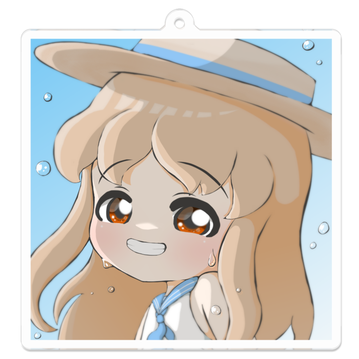 アクリルキーホルダー - 70 x 70 (mm)