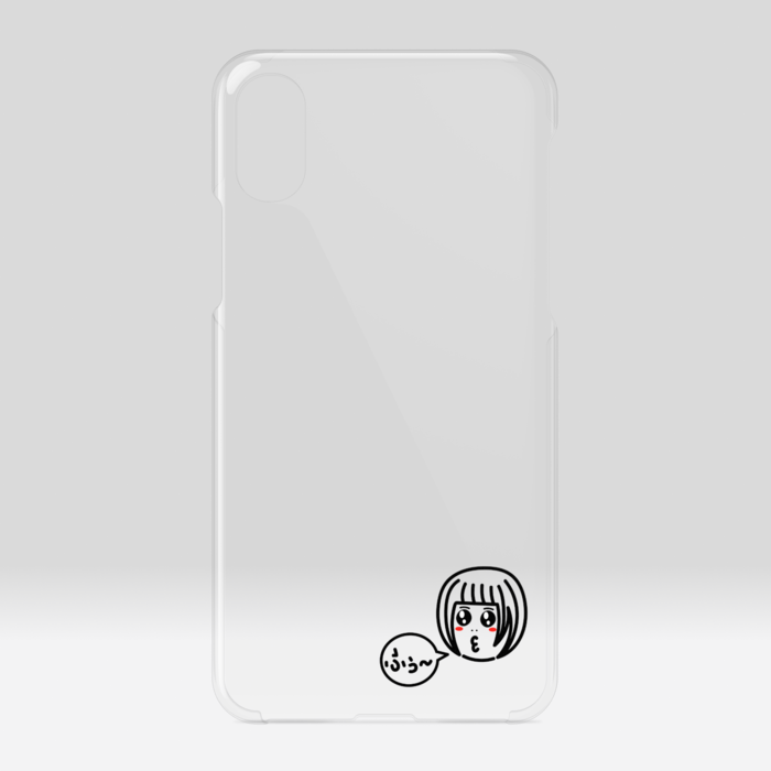 クリアiPhoneケース - iPhone X / XS