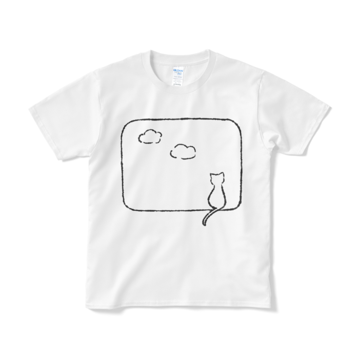 Tシャツ（黒） - S - ホワイト