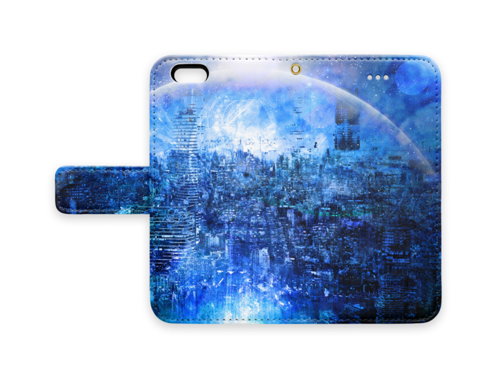 手帳型iPhoneケース - iPhone6 - ストラップ穴 あり