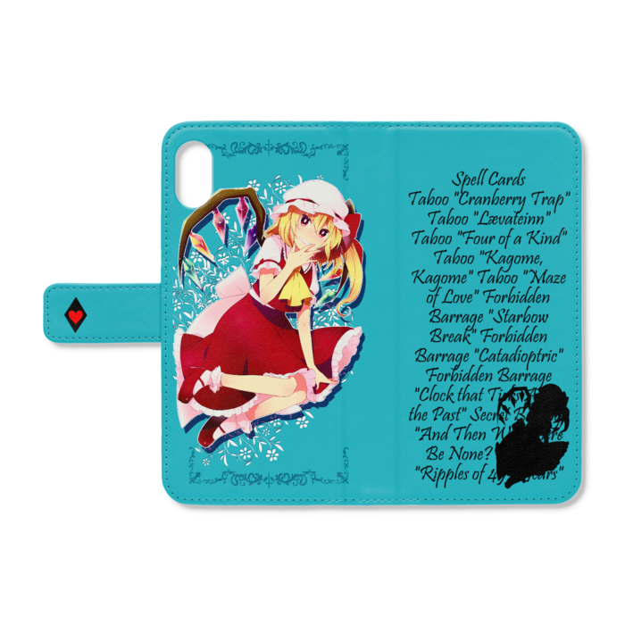 手帳型iPhoneケース - iPhone XSMax - ストラップ穴 なし