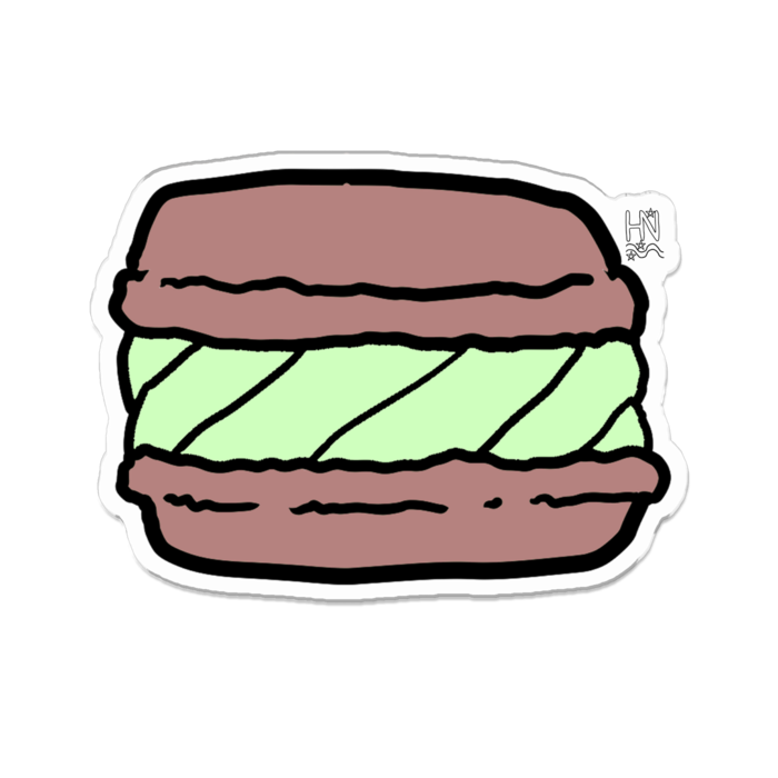 アクリルバッジ - 70 x 70 (mm)