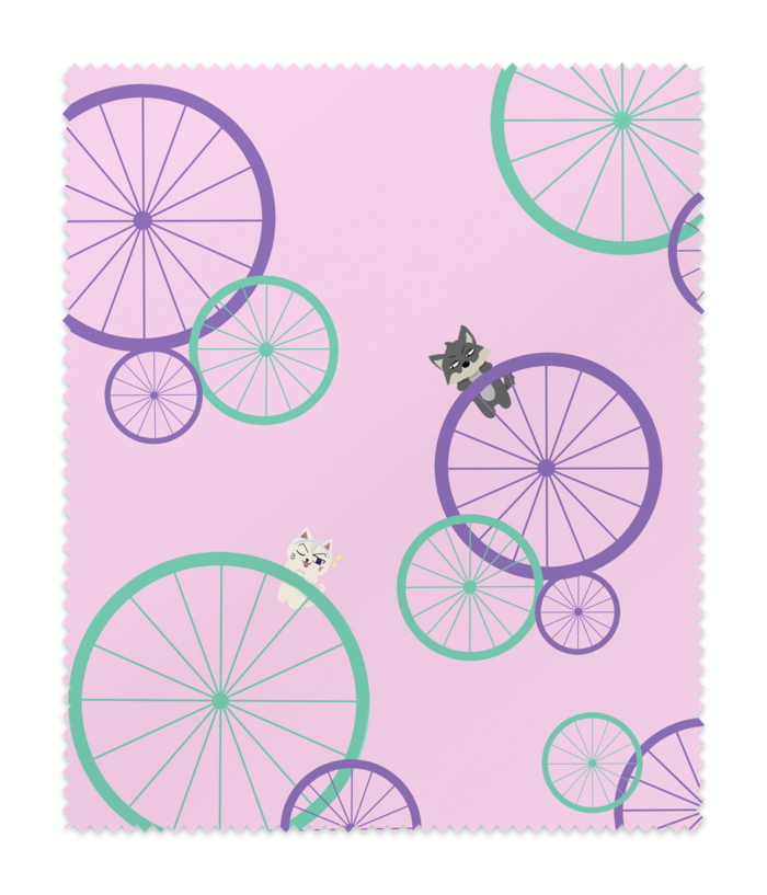 メガネ拭き(紫)