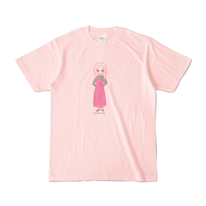 カラーTシャツ - S - ライトピンク (淡色)