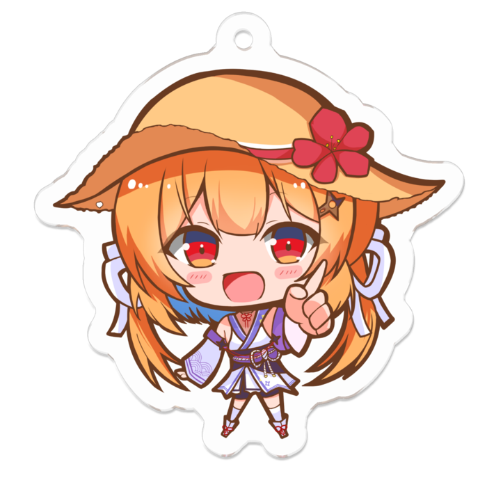 アクリルキーホルダー - 50 x 50 (mm)