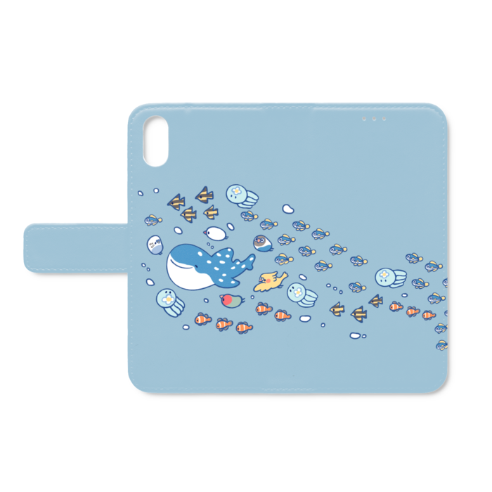 手帳型iPhoneケース - iPhone XS / X - ストラップ穴 なし