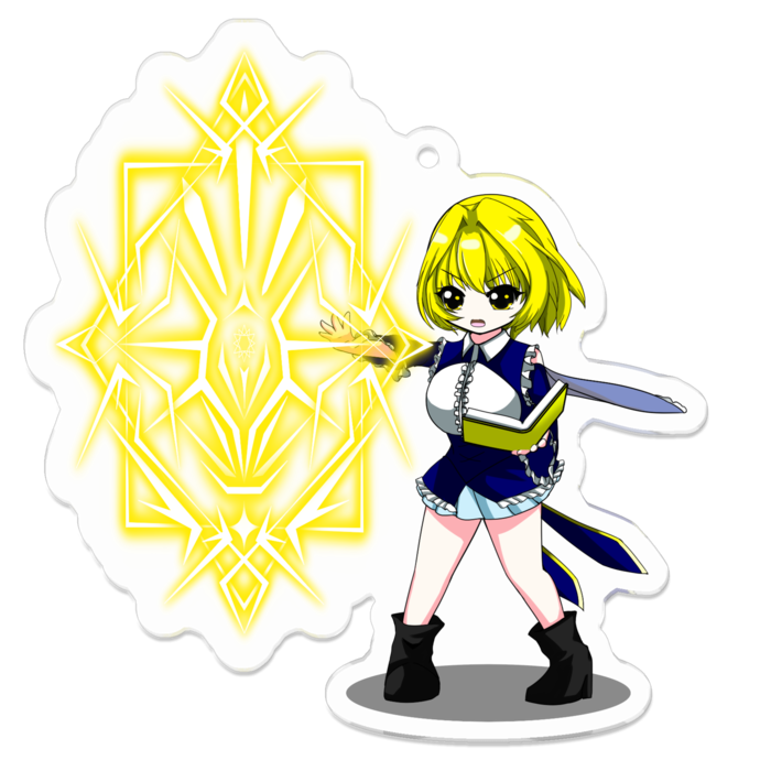 アクリルキーホルダー - 70 x 70 (mm)