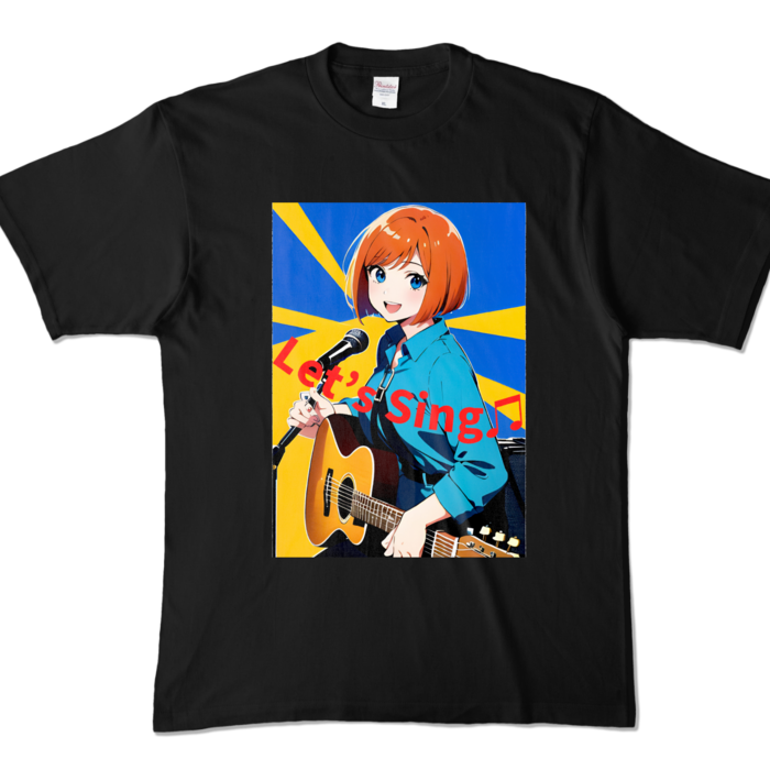 カラーTシャツ - XL - ブラック (濃色)