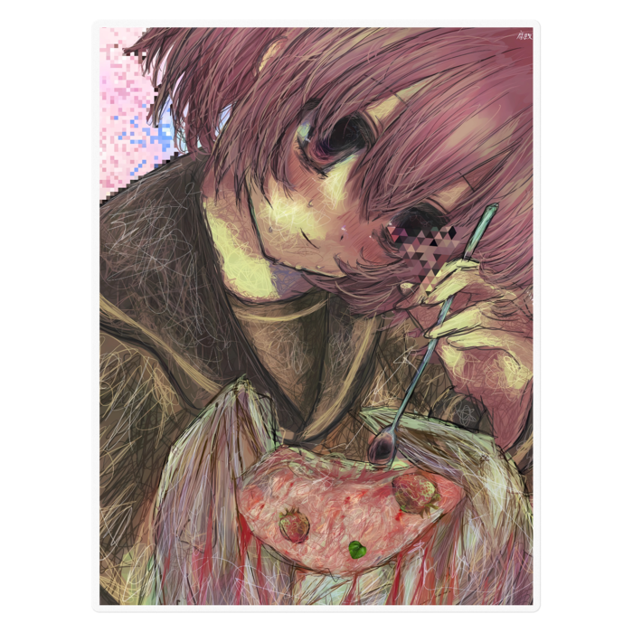 ステッカー - 160 x 160 (mm)